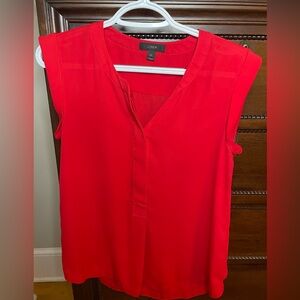 J Crew red tank top | size 2 | great condition